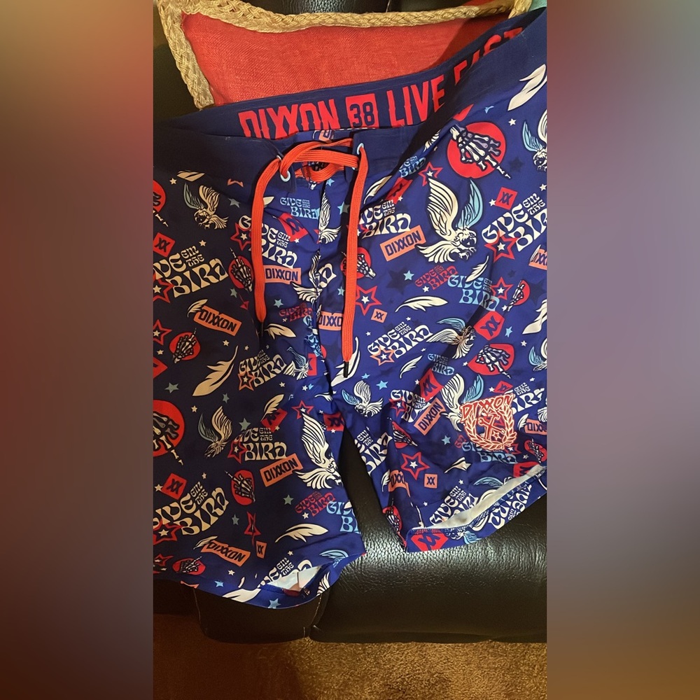 Dixxon Graphic Swim Shorts